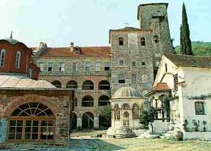 the monastery Koutloumousiou